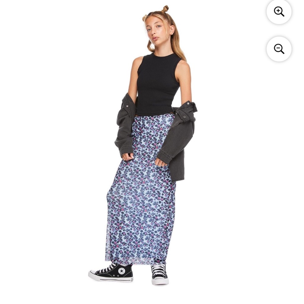 NWT My Sister's Closet Girls' XXL Mesh Maxi Skirt